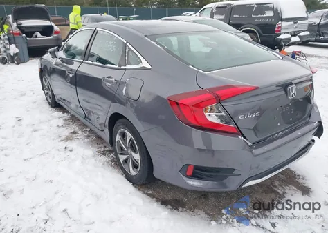 2020 Honda Civic Lx from USA, damaged, VIN 2HGFC2F61LH599565
